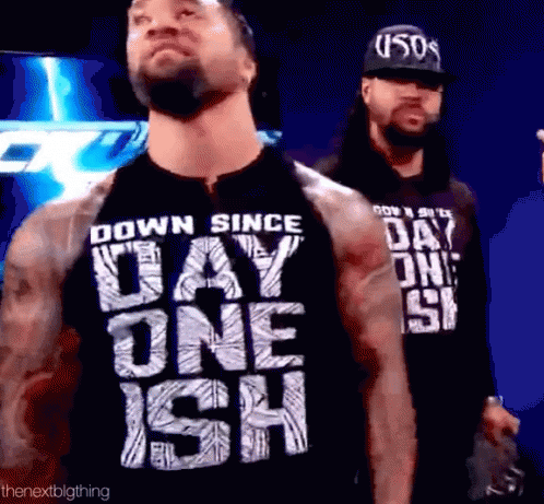 Jimmy Uso Straight Arm Pulldown GIF