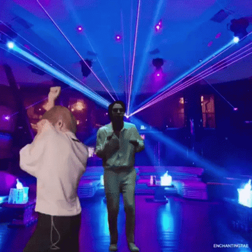 Jin In The Club GIF