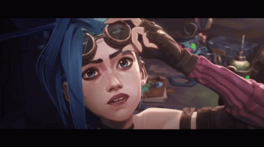 Jinx Arcane And Silco GIF