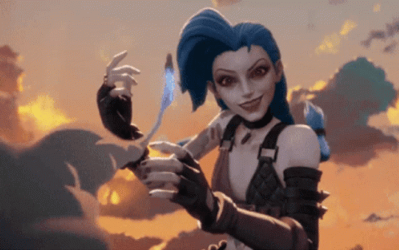 Jinx Arcane Disappointed GIF