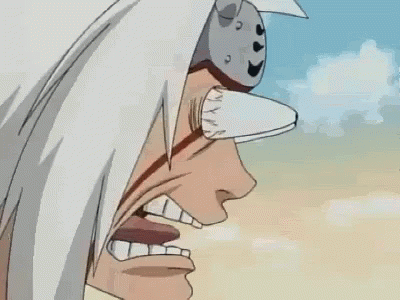 Jiraiya Surprised And Funny Expression GIF