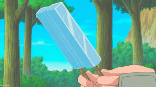 Jiraiya Treats Naruto Ice Cream GIF