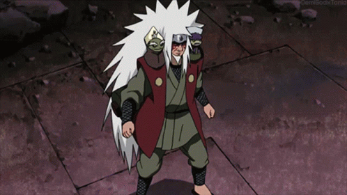 Jiraiya Sage Power Unleashed GIF