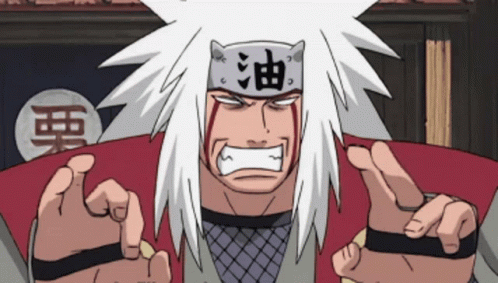 Jiraiya Startled Moment GIF