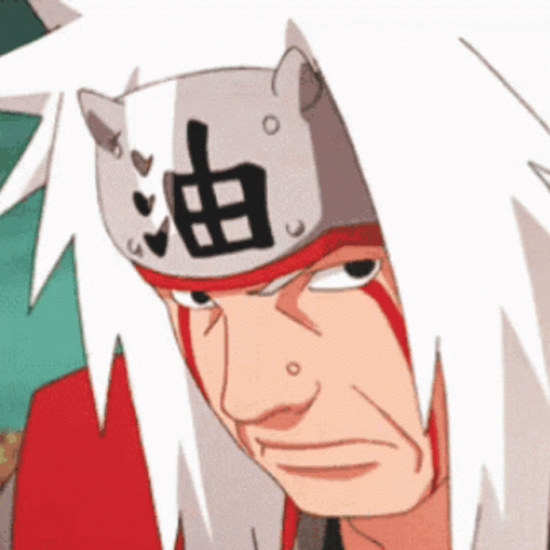 Jiraiya Scary Look GIF