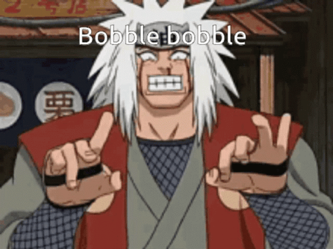 Jiraiya Bobble Bobble GIF