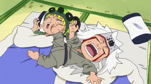 Jiraiya Catching Some Sleep GIF