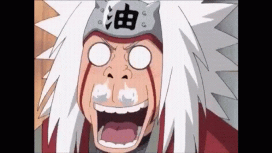 Jiraiya Expressing Anger GIF