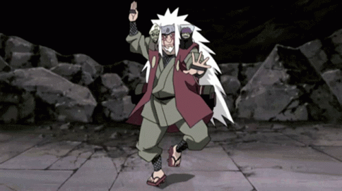 Jiraiya Legendary Warrior Fighting GIF