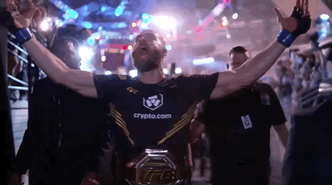 Jiri Prochazka Walking After The Match GIF