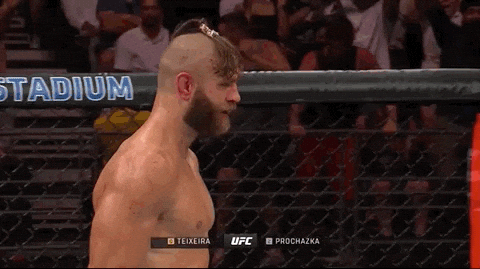 Jiri Prochazka Walking Inside The Ring GIF