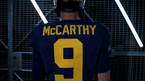 Jj Mccarthy Crossing His Arms GIF