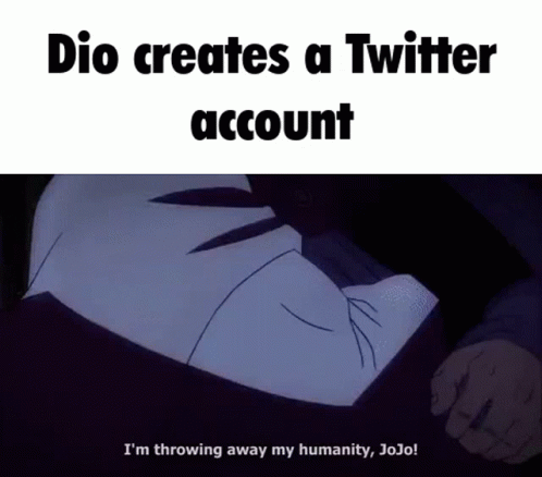 Jjba Twitter Account GIF