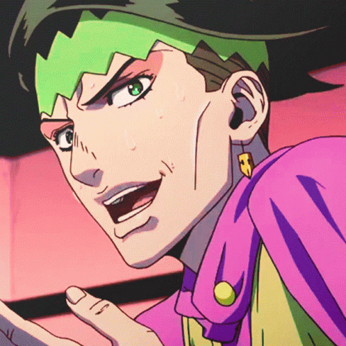 Jjba Rohan Kishibe Prepared Arrow GIF