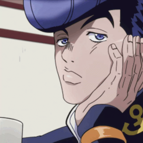 Jjba Josuke Higashikata Drink GIF