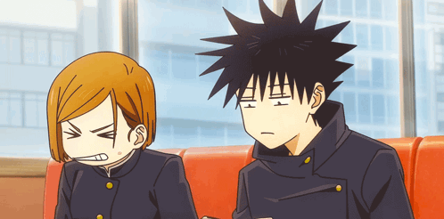 Jjk Nobara And Megumi Score 10 GIF