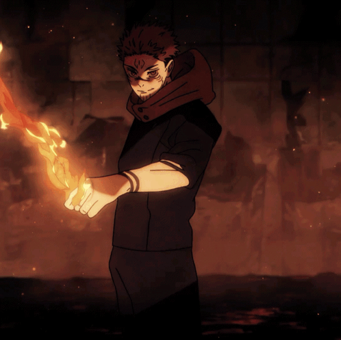 Jjk Sukuna Fire GIF