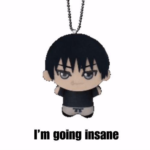 Jjk Toji Pendant Spinning Im Going Insane GIF