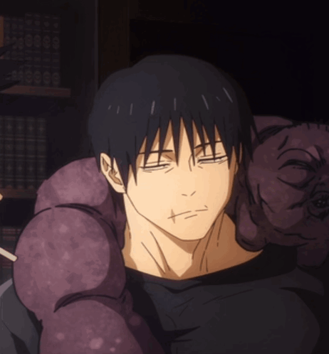 Jjk Toji Teasing Face GIF