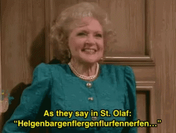 Betty White Golden Girls Rose Nylund GIF