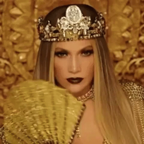 Jlo Crown On Head GIF