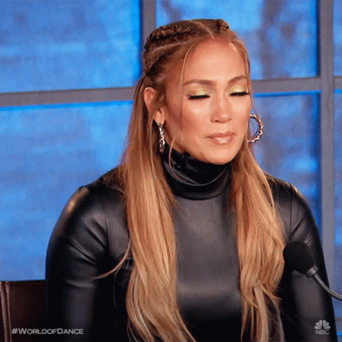 Surprised Jlo Covering Mouth GIF