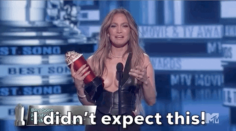 Jlo I Didn't Expect This GIF