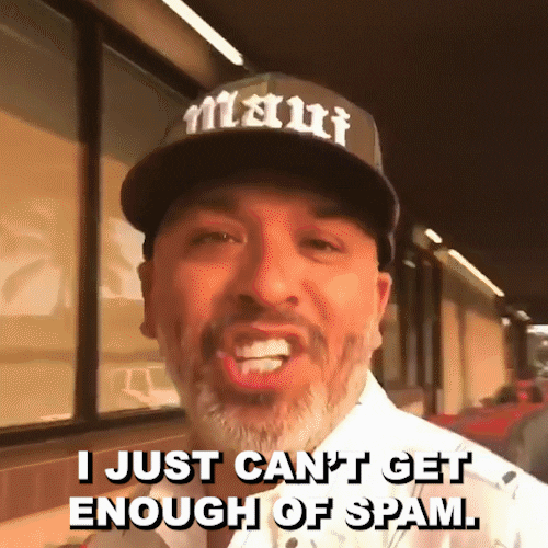Jo Koy Can't Get Enough Of Spam GIF