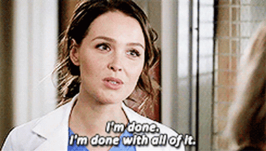 Jo Wilson Im Done GIF