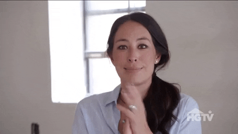 Joanna Gaines Clapping Graciously GIF