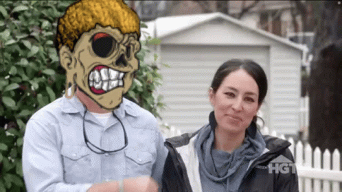 Joanna Gaines Fist Bump GIF