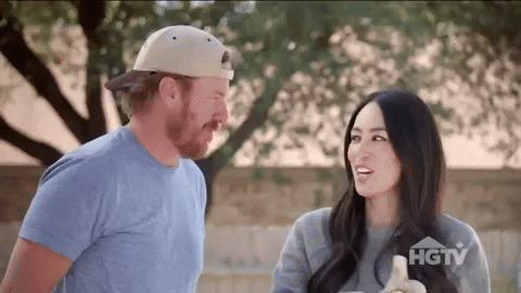 Joanna Gaines Slapping Chip GIF