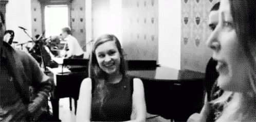 Joanna Gaines Talking With Newsom GIF