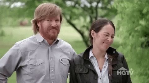 Joanna Gaines Winking Jokingly GIF