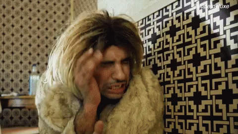 Joanne The Scammer Scared Reaction GIF
