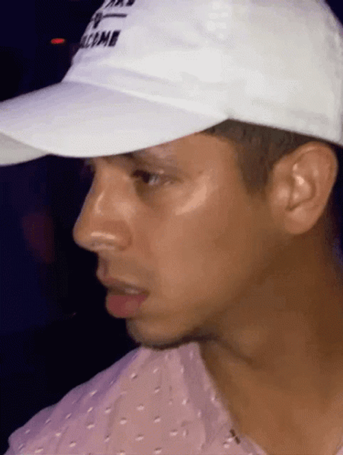 Joanne The Scammer Squint Look GIF