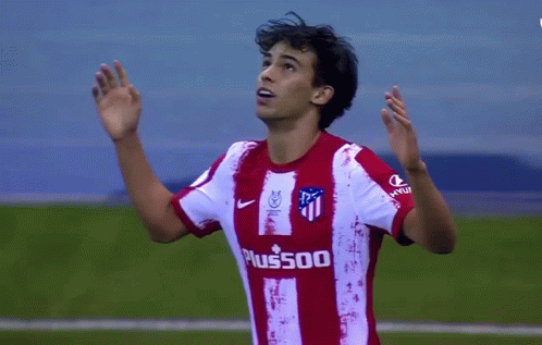 Joao Felix Look Above GIF