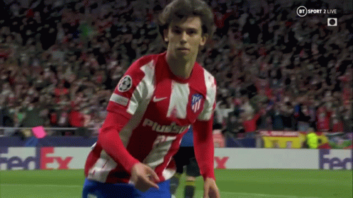 Joao Felix Shoot Someone With His Hand GIF