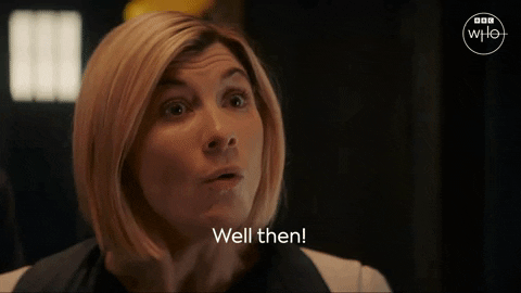 Jodie Whittaker Well Then We'll Leave You To It GIF