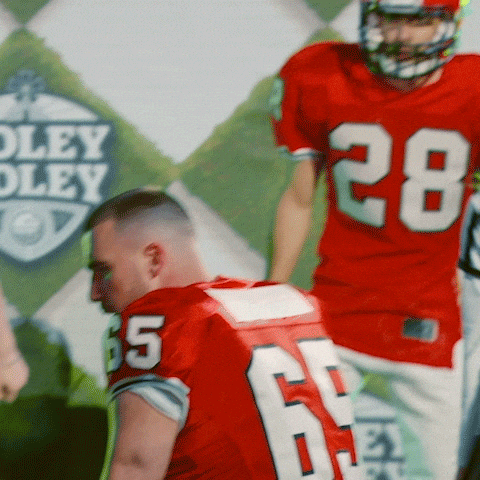 Joe Alwyn In Red Jersey Twerking Get Low GIF