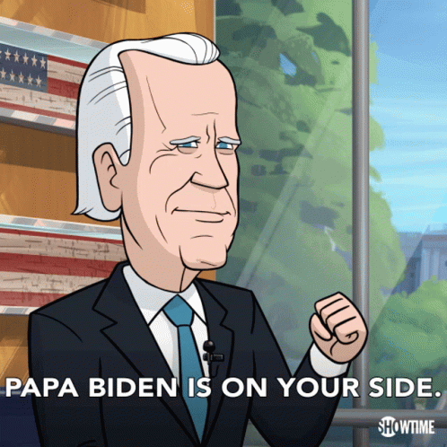 Joe Biden Cartoon GIF