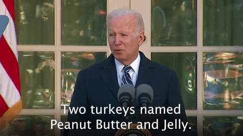 Joe Biden Comments About Peanut Butter GIF
