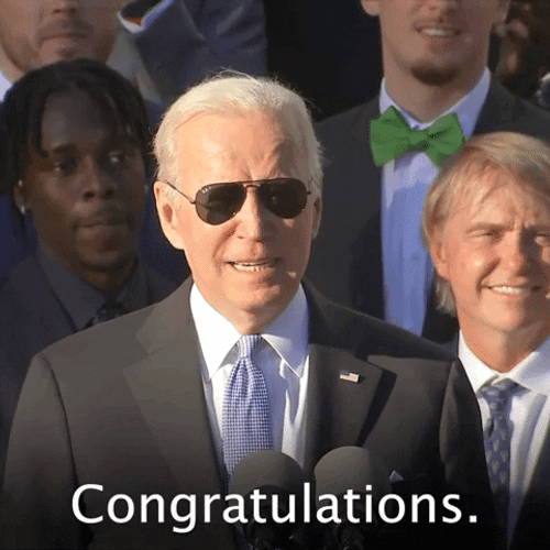 Joe Biden Congratulations Speech GIF