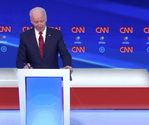 Joe Biden Debate Bingo GIF