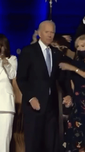 Joe Biden Falling Surprised Reaction GIF