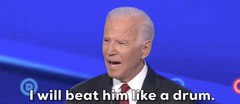 Joe Biden Furious Speech GIF