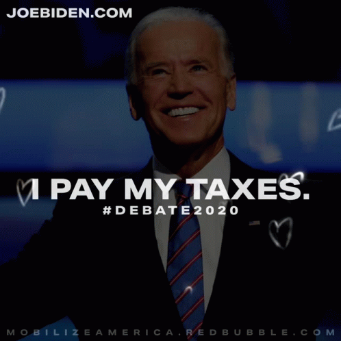 Joe Biden I Pay My Taxes