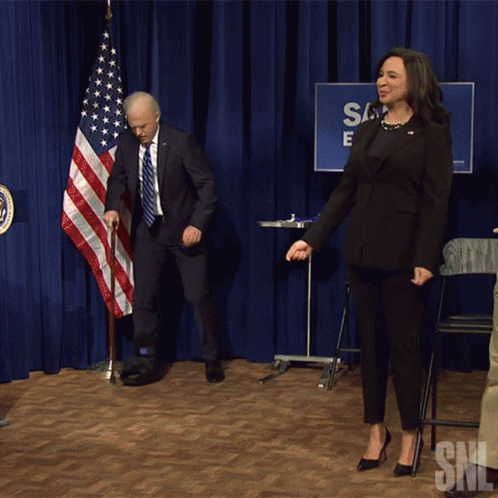 Joe Biden Spoof Falling Jim Carrey GIF
