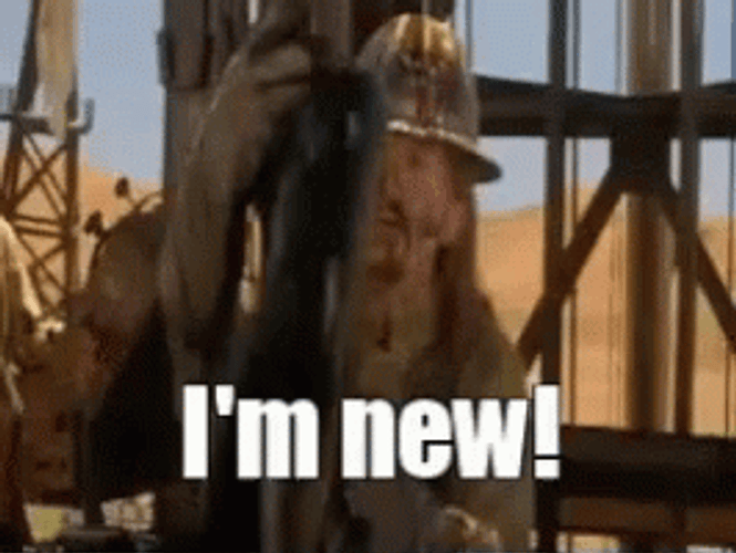 Joe Dirt I'm New GIF