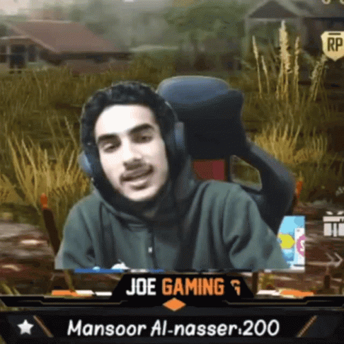 Joe Gaming Mansoor Al-Nasser 200 Playing a Game